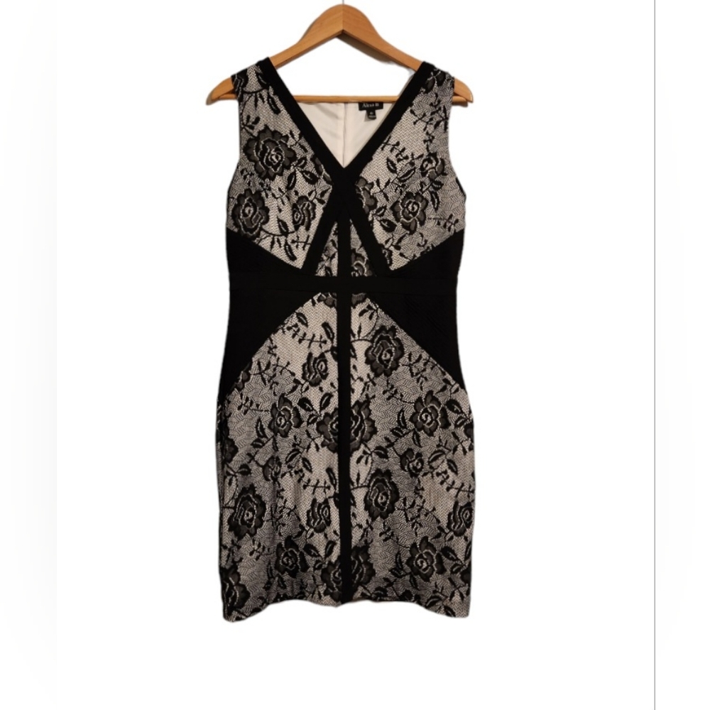 Black Lace Bodycon Dress